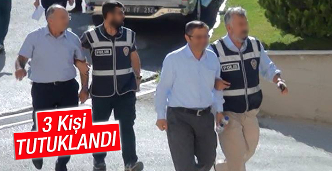 Karaman’da FETÖ soruşturmasında 3 kişi tutuklandı