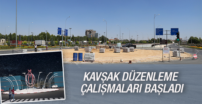 Kavşak Düzenleme Çalışmaları Başladı