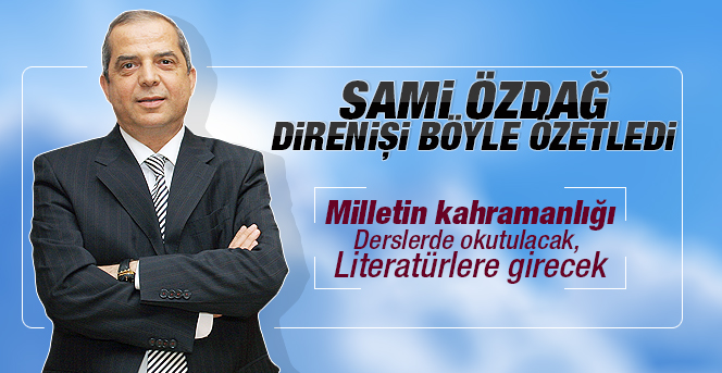 Sami Özdağ'dan Darbe açıklaması