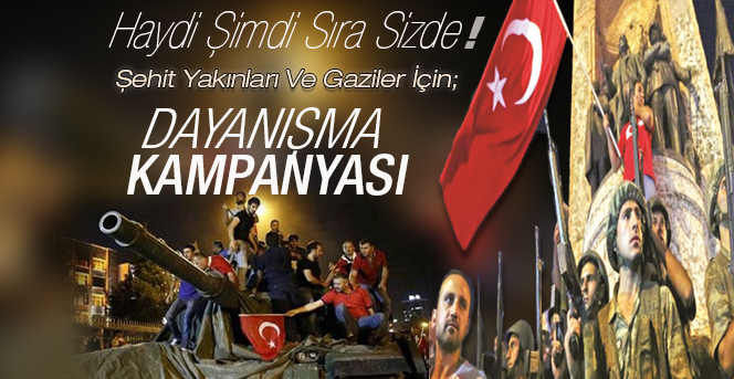 Karaman’da 15 Temmuz Dayanışma Kampanyası