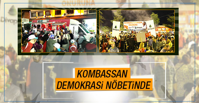 Kombassan Demokrasi Nöbetinde