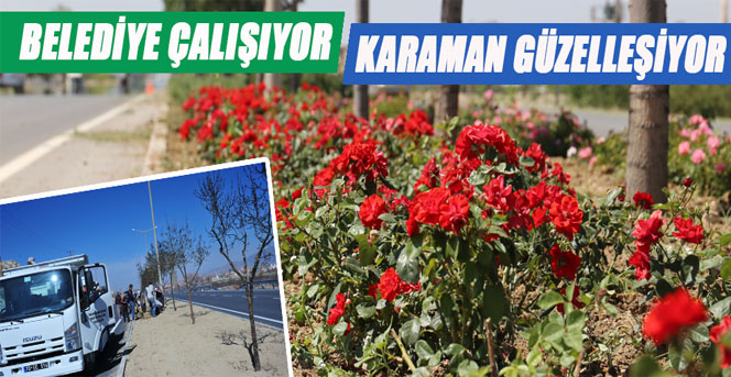 Belediye Çalışıyor Karaman Güzelleşiyor