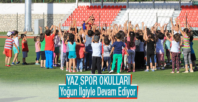 Karaman’da Yaz Spor Okulları Cıvıl Cıvıl