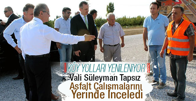 Köy Yolları Yenileniyor