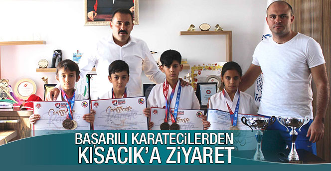 Başarılı Karatecilerden Kısacık’a Ziyaret