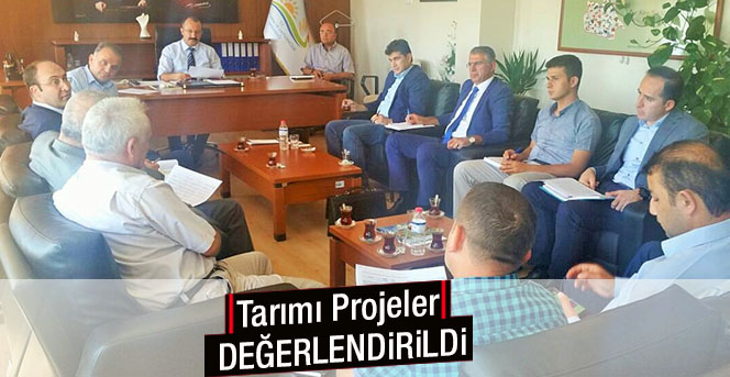 Karaman Tarımı Projeler Değerlendirildi