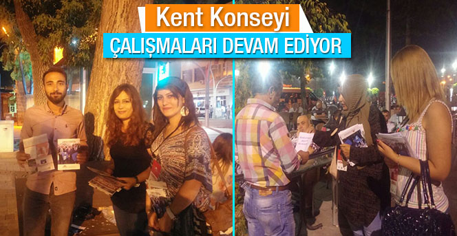 Kent Konseyi Saha Çalışmaları Devam Ediyor