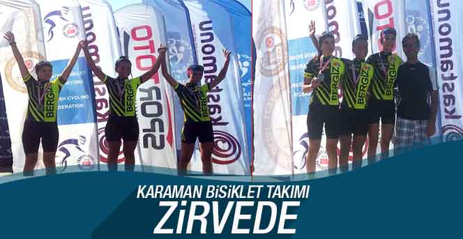 Karaman Bisiklet Takımı Kastamonu’da Zirvede