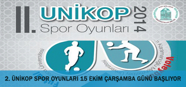 2. Ünikop Spor Oyunları Başlıyor