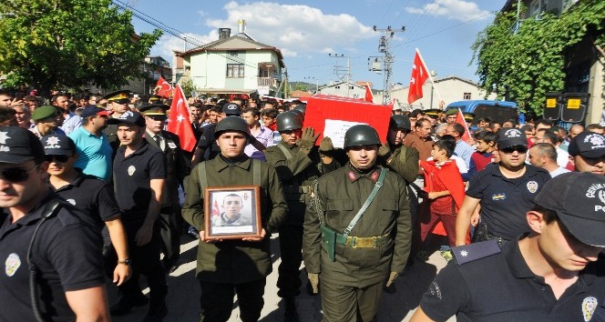 Seydişehir şehidini son yolculuğuna uğurlandı