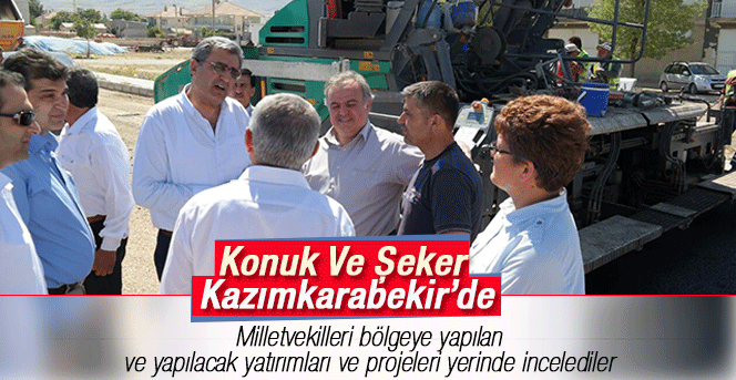 Milletvekilleri Konuk Ve Şeker  Kazımkarabekir’de