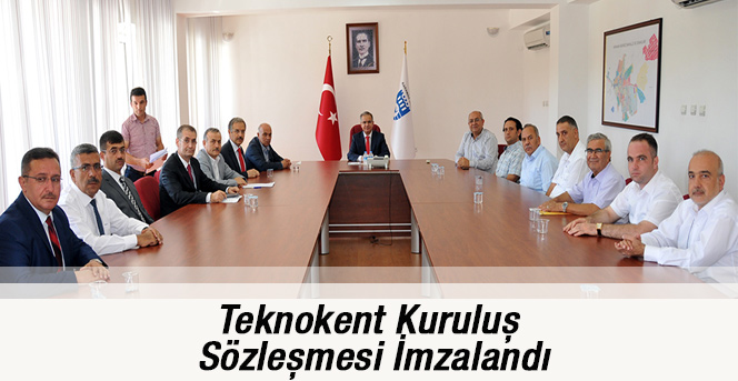 Teknokent Kuruluş Sözleşmesi İmzalandı