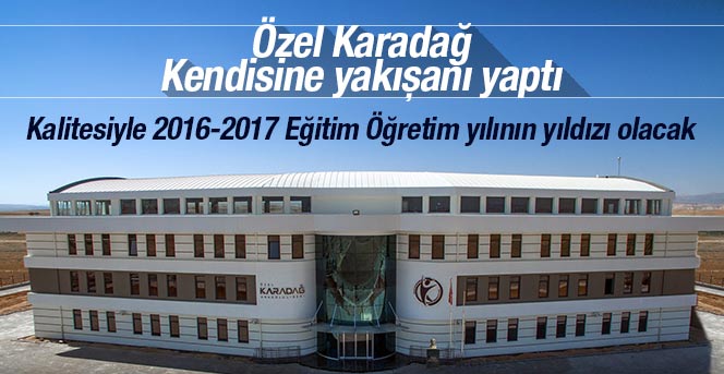 Özel Karadağ Anadolu Lisesi Eğitime hazır