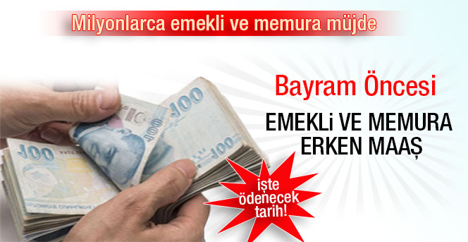 SGK'dan emeklilere bayram müjdesi