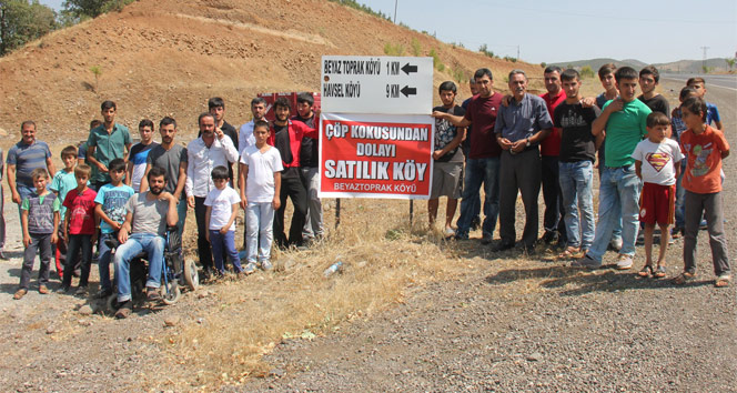 Bingöl'de 'Çöp kokusundan dolayı satılık köy'