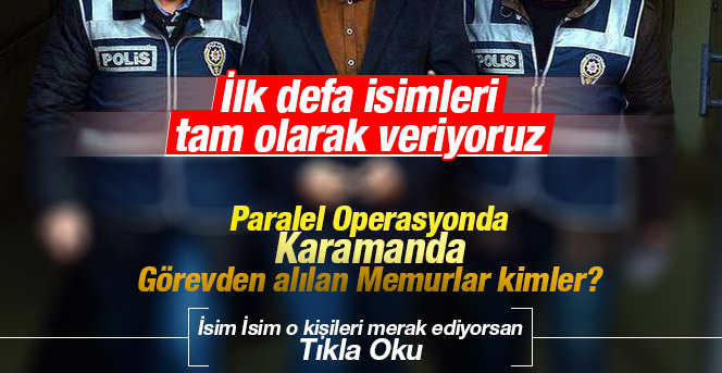 Meslekten Uzaklaştırılan Memurlar