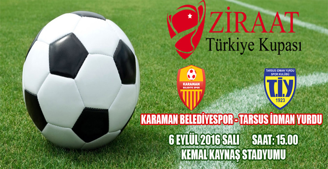 Karaman Belediyespor Ziraat Türkiye Kupası Maçına Çıkıyor