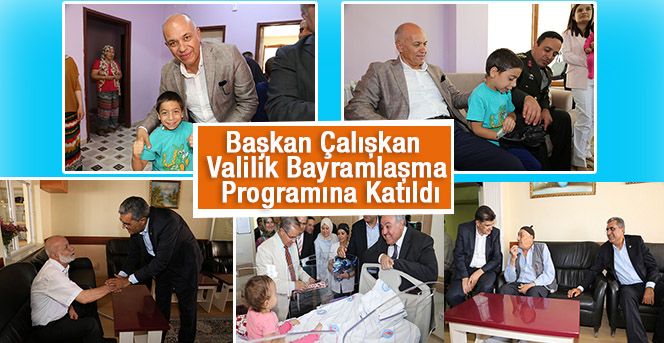 Başkan Çalışkan Valilik Bayramlaşma Programına Katıldı