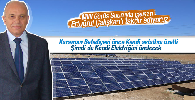 Güneş Enerjisi Santralinde Sona Gelindi