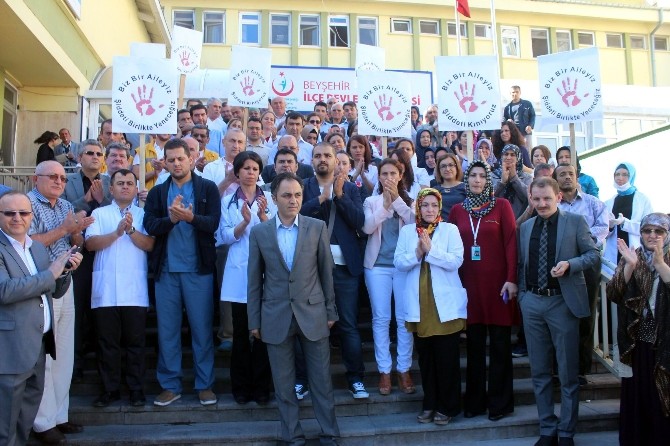 Beyşehir’de Doktorlardan Sağlıkta Şiddete Tepki