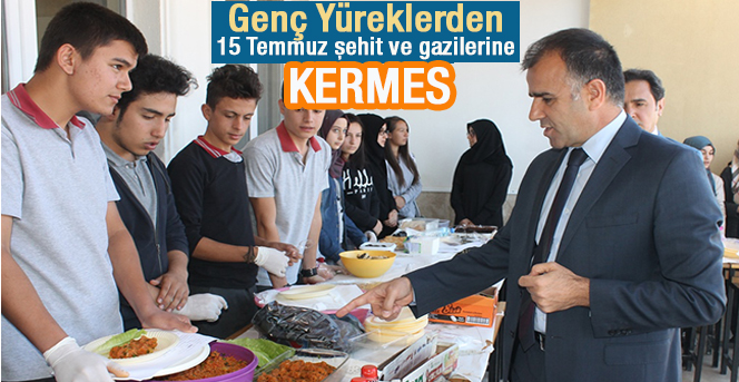 Genç Yüreklerden Anlamlı Kermes