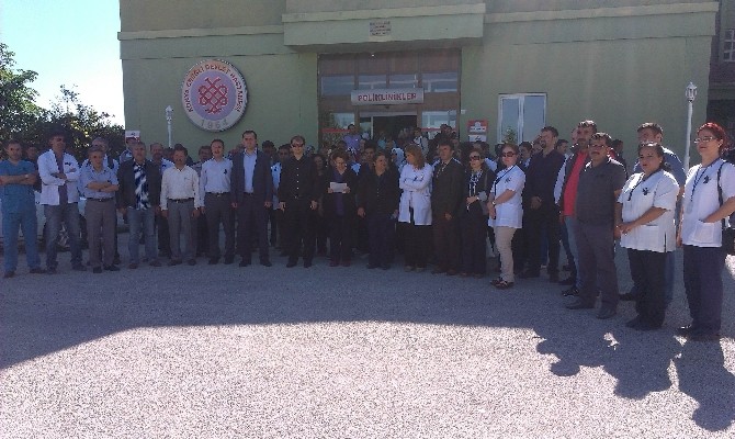 Ereğli’de Sağlıkta Şiddete Protesto