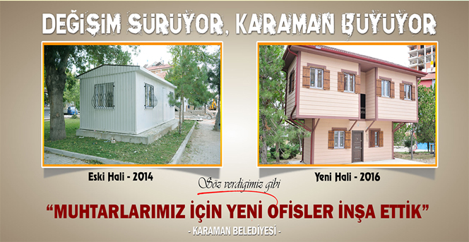 Muhtarlarımız İçin Modern Ofisler İnşa Ettik