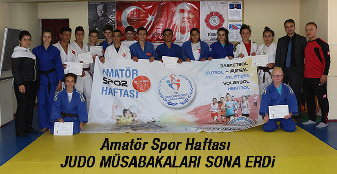 Amatör Spor Haftası Judo Müsabakaları Sona Erdi