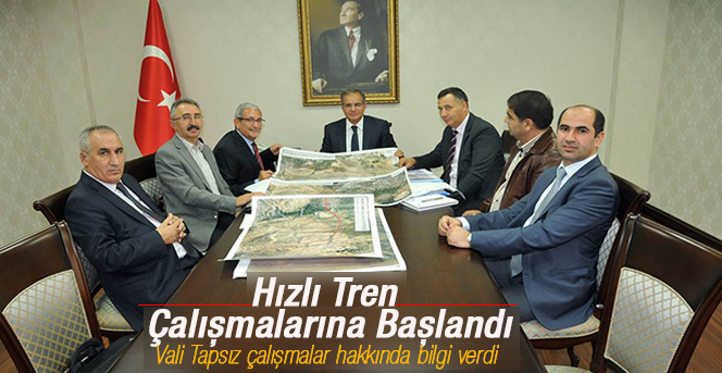 Hızlı Tren Çalışmalarına Başlandı