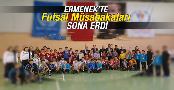 Ermenek’te Futsal Müsabakaları Sona Erdi