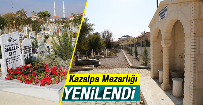 Kazalpa Mezarlığı Ve Çevresinde Çalışmalar Tamamlandı