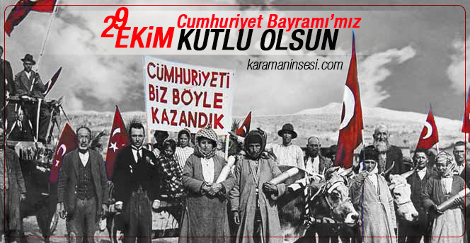 Cumhuriyetimizin 93. yılı kutlu olsun!