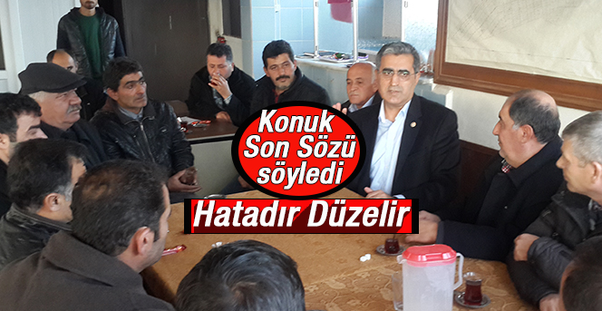 KONUK; Hatadır Düzelir, Havza Bazlı da Bürokrasi Çiftçinin Dediğine Gelir