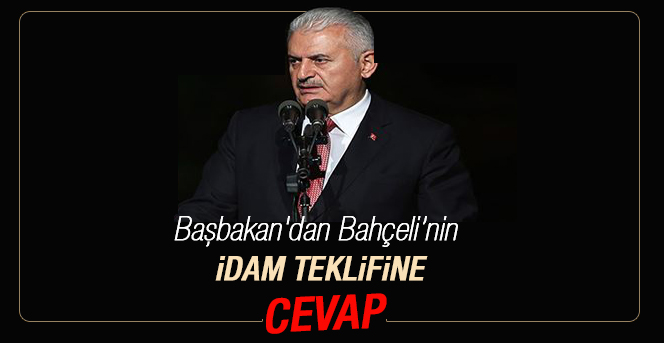 Başbakan'dan 'idam' açıklaması