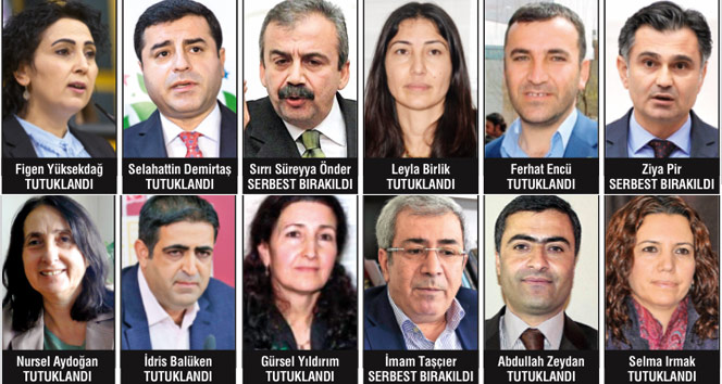 HDP’li vekillerin sicilleri kabarık! İşte günah galerileri