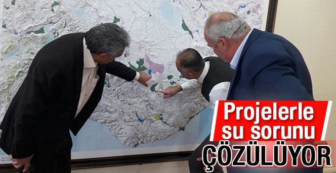 Projelerle Su Sorunu Çözülüyor