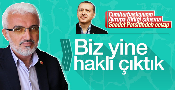 Şaban Şahin; Yaşananlar bizi yine haklı çıkardı.”