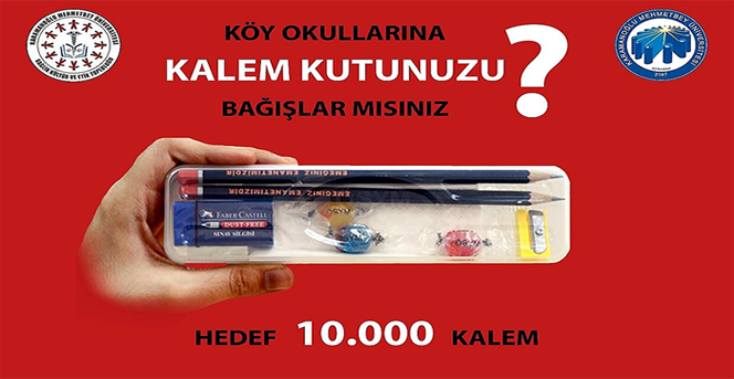 Kmü Öğrencilerinden Köy Okullarına Anlamlı Destek