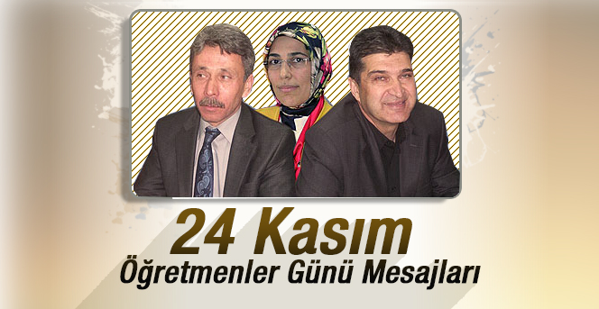 Ak Parti Teşkilatı 24 Kasım Öğretmenler Günü Mesajı