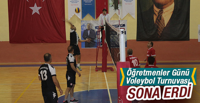 Öğretmenler Günü Voleybol Turnuvası Sona Erdi