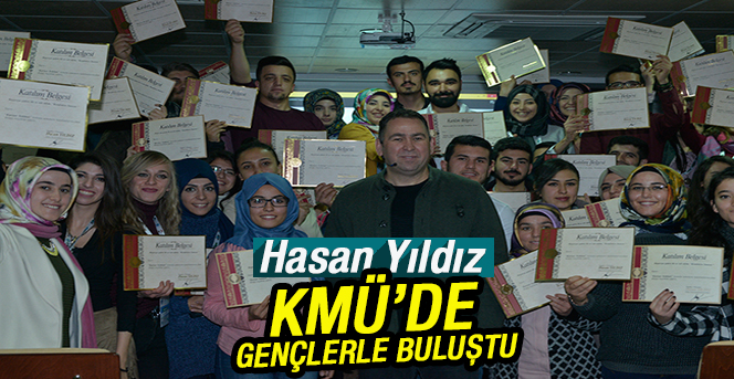 Hasan Yıldız Kmü’de Gençlerle Buluştu