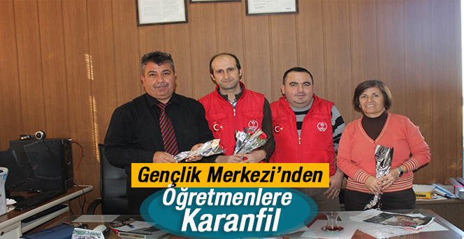 Karaman Gençlik Merkezi Öğretmenlerini Unutmadı