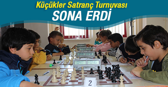 Karaman’da Küçükler Satranç Turnuvası Sona Erdi