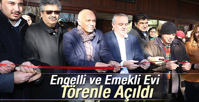 Engelli Ve Emekli Dinlenme Evi Düzenlenen Törenle Açıldı