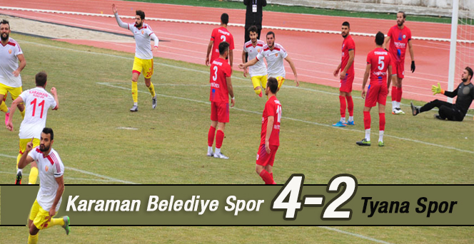 Karaman Belediye Spor 4 – Tyana Spor 2