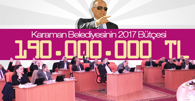 Karaman Belediyesi Bütçe Görüşmeleri Tamamlandı