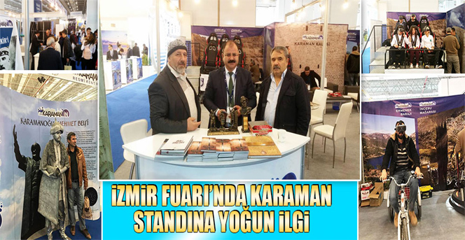 İzmir Fuarı’nda Karaman Standı Yoğun İlgi Görüyor