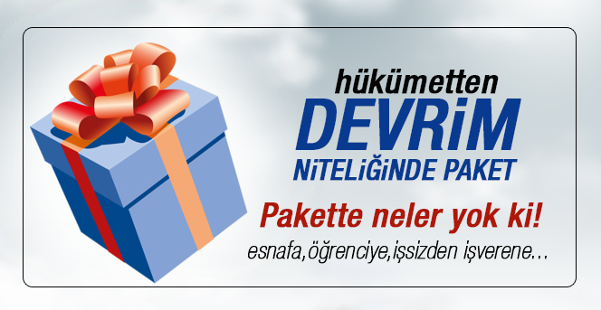 Hükümet'ten devrim niteliğinde yeni paket