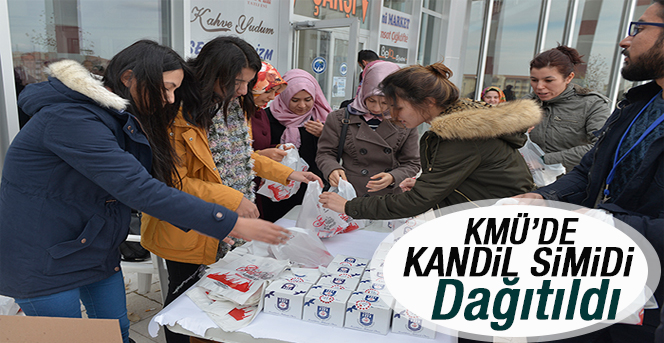 KMÜ’de Kandil Simidi İkramı