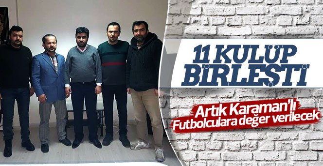 Karaman Amatör kulüpler Birliği Federasyon Kuruldu.